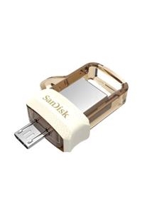 SanDisk Dual Drive M3.0 64GB Gold Usb Bellek