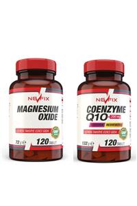 Nevfix Magnezyum 250 Mg 120 Tablet Coenyme Q10 200 Mg 120 Tablet