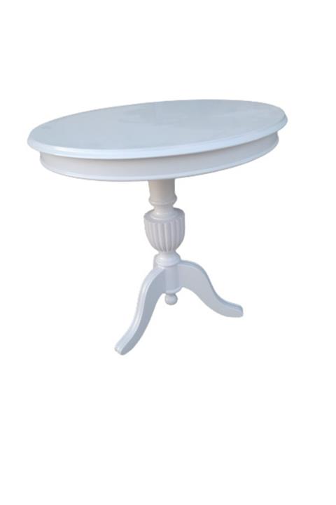 BENGİ TİCARET Bengi Fiskos Baba Ihlamur Ağaç Ayak 60 Cm Beyaz Lake Boya