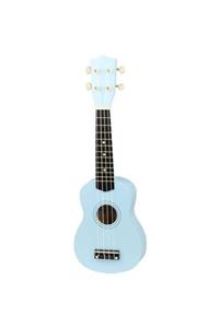 gonzales Xu-21-1 Bl Mavi Renk Soprano Boy Ukulele-pena Hediyeli