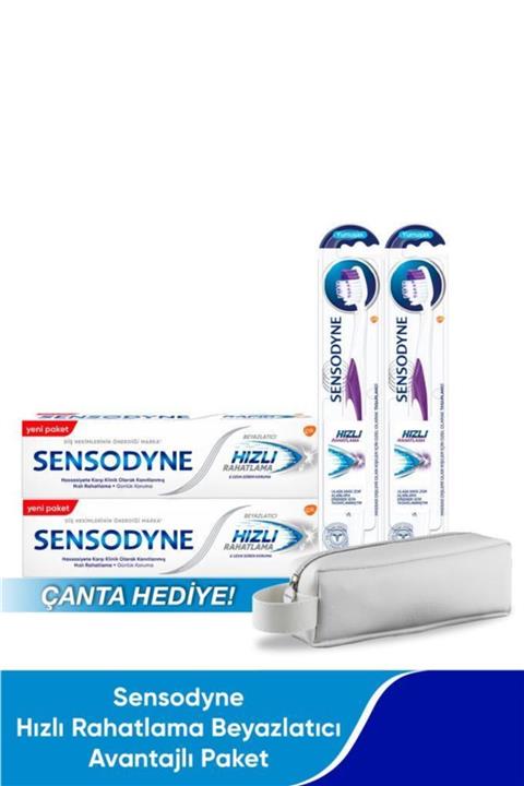 Sensodyne Hızlı Rahatlama Beyazlatıcı Avantajlı Paket