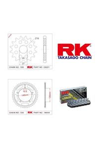 RK Suzuki Gsx-R 1300 Hayabusa Rk X-Ring Zincir Dişli Set 530 Xso-18/43T(2008-2016)