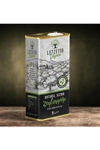 Lezzetin Diyarı Premium Erken Hasat Soğuk Sıkım Naturel Sızma Zeytinyağı 5 Lt