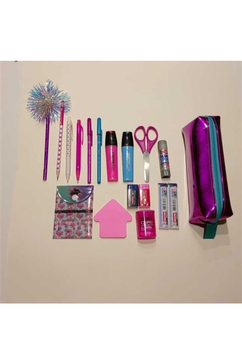 Faber Castell Kalemlik-kalem-silgi-18 Parça Kırtasiye Seti