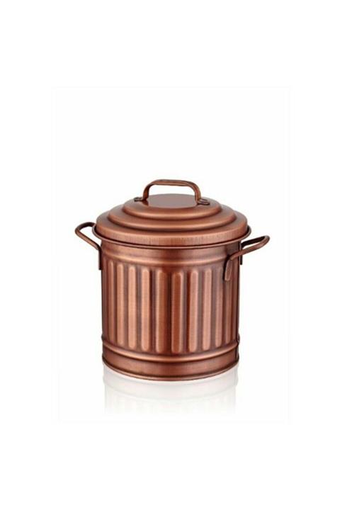 RAK CONCEPT Çöp Kovası Tezgah 4 Lt- Bakır Kaplama