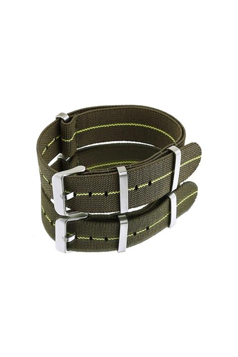 COBRA Elastik Nato Kordon N39tld-hg-18x18mm