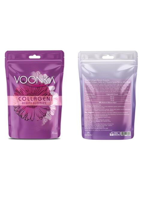 Voonka Hidrolize Kollajen, Inülin Ve C Vitamini Içeren Takviye Edici Gıda 30 Tablet
