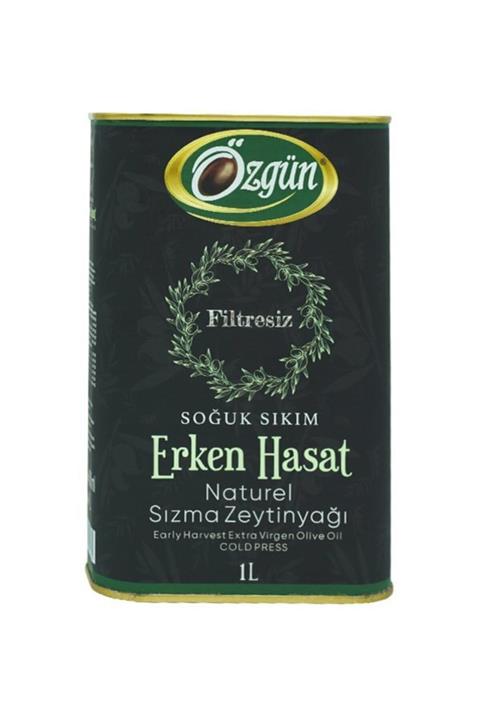 ÖZGÜN 1 L. Teneke Erken Hasat Sızma Zeytinyağı