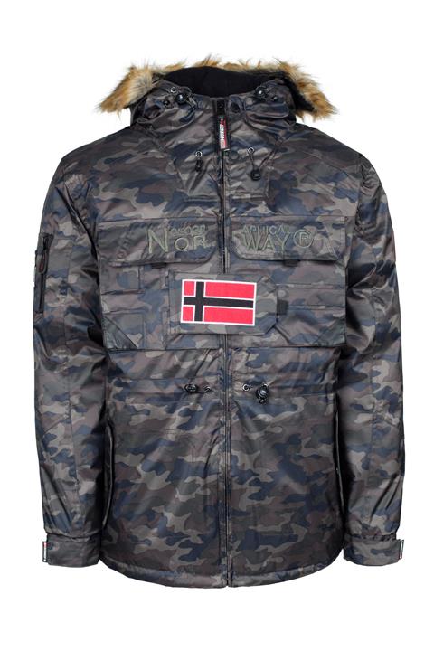 Norway Geographical Erkek Haki Parka Bench