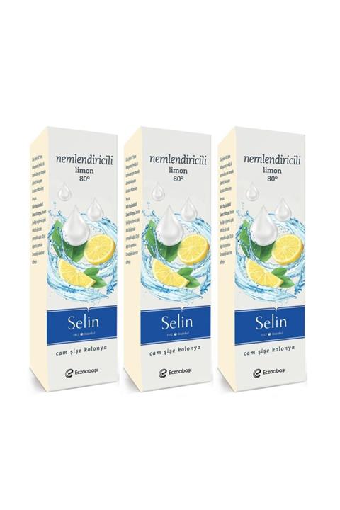 Selin Nemlendiricili Kolonya 180 ml 3'lü Set