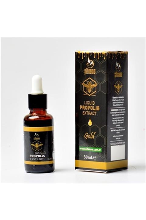 ŞİFA ANA 3 Adet Black Sıvı Propolis Ekstraktı 30 Ml
