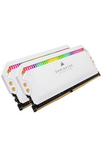 Corsair Cmt16gx4m2z3200c16w Dominator Platinum Rgb 16gb (2x8) Ddr4 3200mhz Cl16 Beyaz Rgb Ram