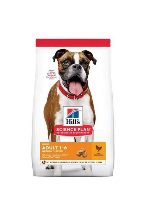 Hill's Adult Light Tavuklu Köpek Maması 14 kg