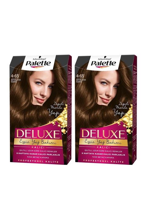 PALETTE DELUXE Deluxe 4-65 Büyüleyici Kahve x 2 Paket