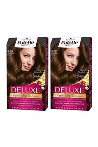 PALETTE DELUXE Deluxe 4-65 Büyüleyici Kahve x 2 Paket