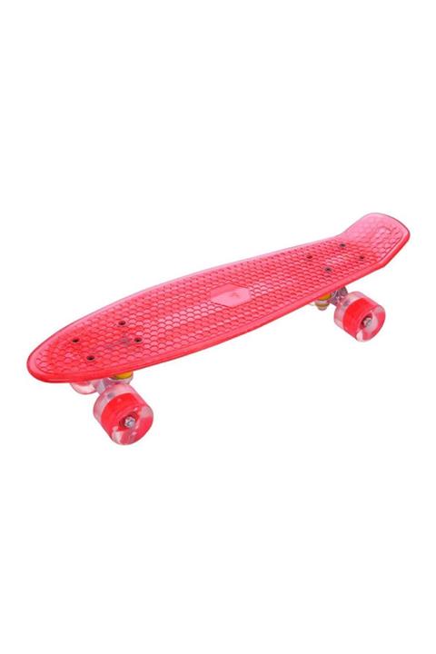 Xslide 22 Ledli Kaykay-kırmızı