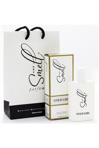 Smell Parfüm Kadın Gold Girl Edt 100 Ml. + Çanta Hediye