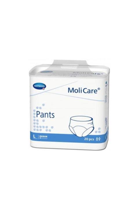 MOLICARE Emici Külot Hasta Bezi 6 Damla Large Büyük Boy Mavi 20'li Paket