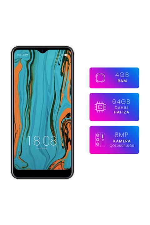 Reeder P13 Blue Max L 2021 4/64 GB Beyaz (Reeder Türkiye Garantili)