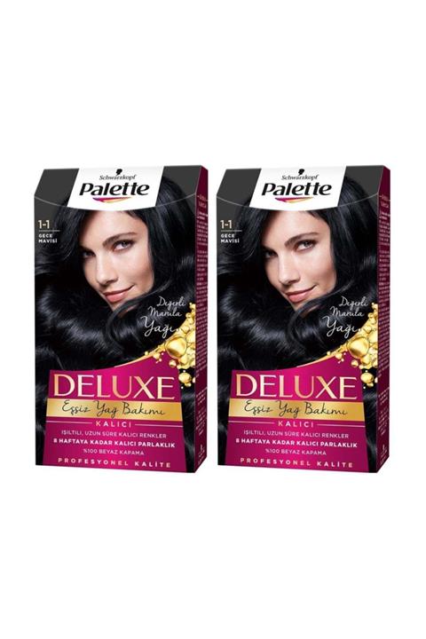 PALETTE DELUXE Deluxe 1-1 Gece Mavisi X 2 Adet