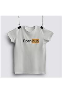 Fizello Pornhub Original Logo In White Background T-shirt