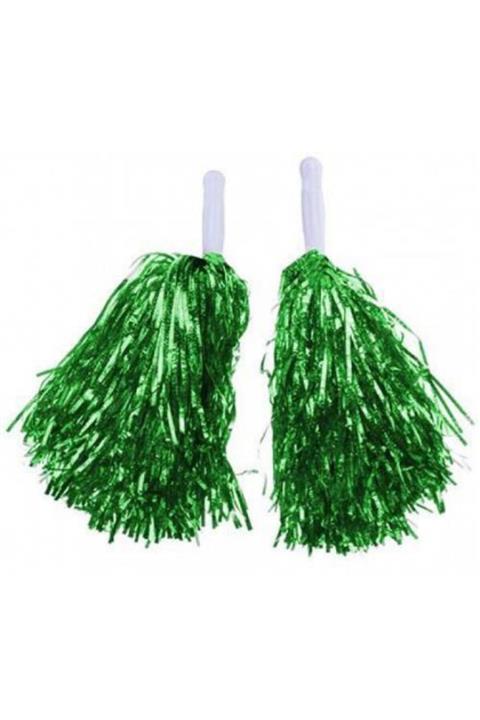 Mashotrend 1 Çift Metalik Yeşil Ponpon