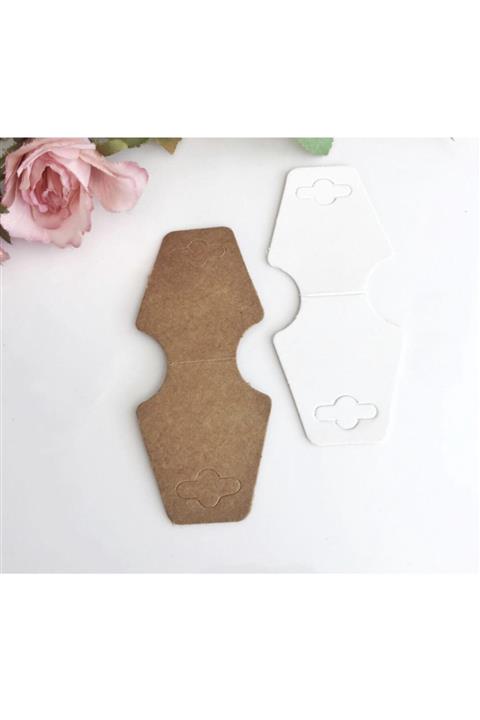 Protec Matbaa Takı Kolye Ve Bileklik Kartı Beyaz 100 Ad