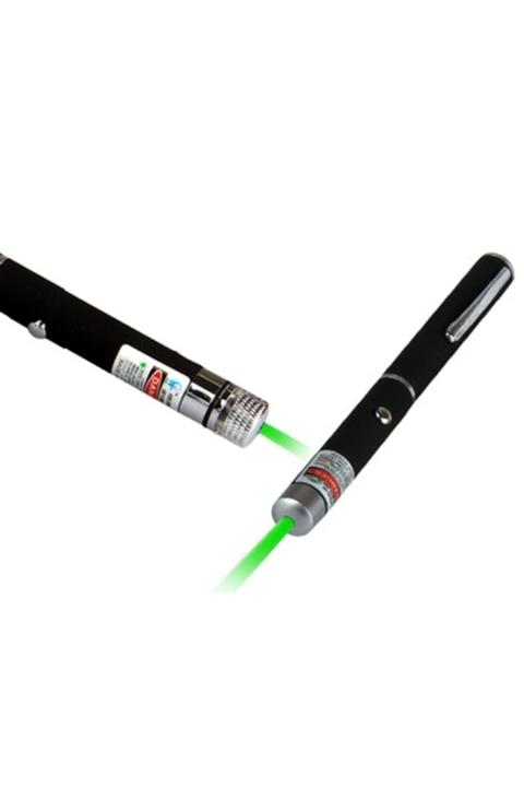 pro ithalat Yeşil Lazer Pointer 50 mw 15 km Etkili 5 Başlıklı