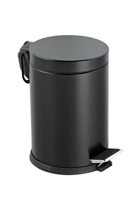 KOZART 5 Litre Siyah Çöp Kovası
