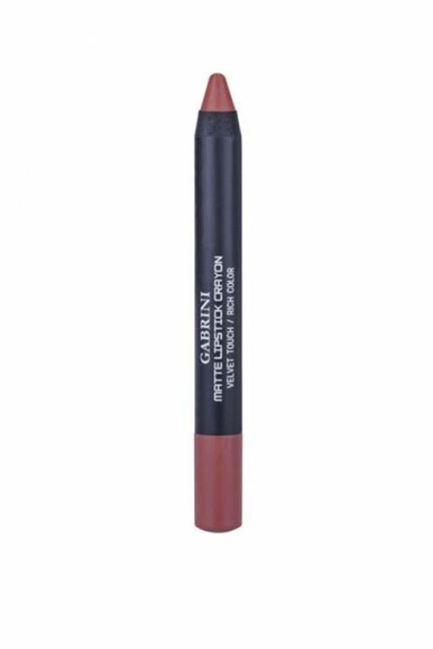 Gabrini Mat Ruj Matte Lipstick Crayon 08