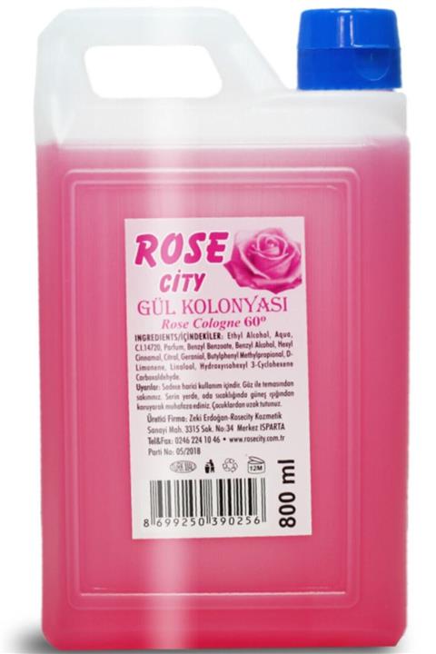 rosecity Rose City Gül Kolonyası 800 Ml.