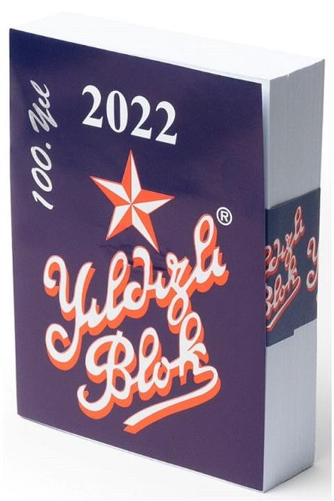 Tursan 2022 Yıldızlı Blok Masa Takvimi