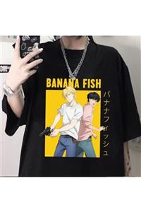 Köstebek Anime Banana Fish Eiji Unisex T-shirt