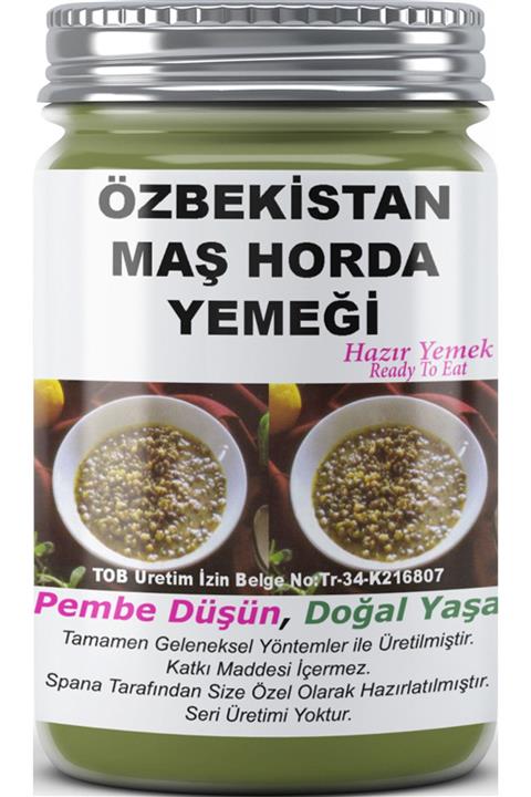 SPANA Özbekistan Maş Horda Yemeği Ev Yapımı Katkısız 330gr