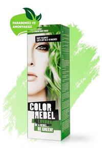 Color Rebel London Parabensiz & Amonyaksız Yeşil Geçici Saç Boyası 100 Ml