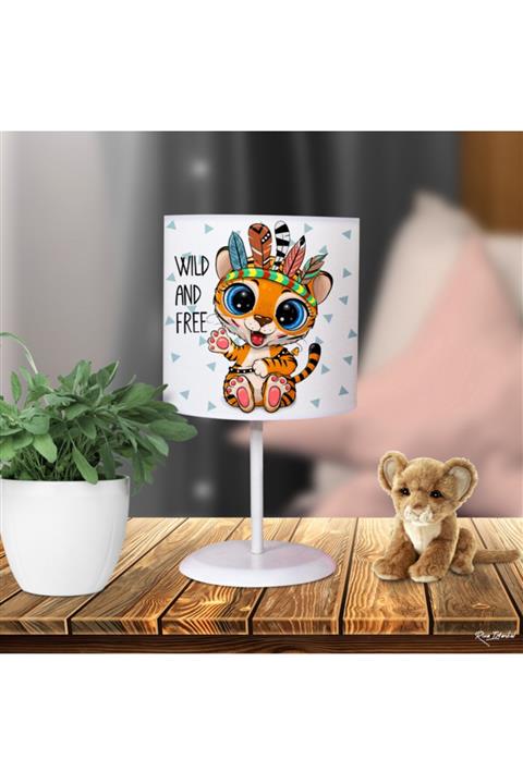 Beshick Cesur Kaplan Çocuk Odası Abajur