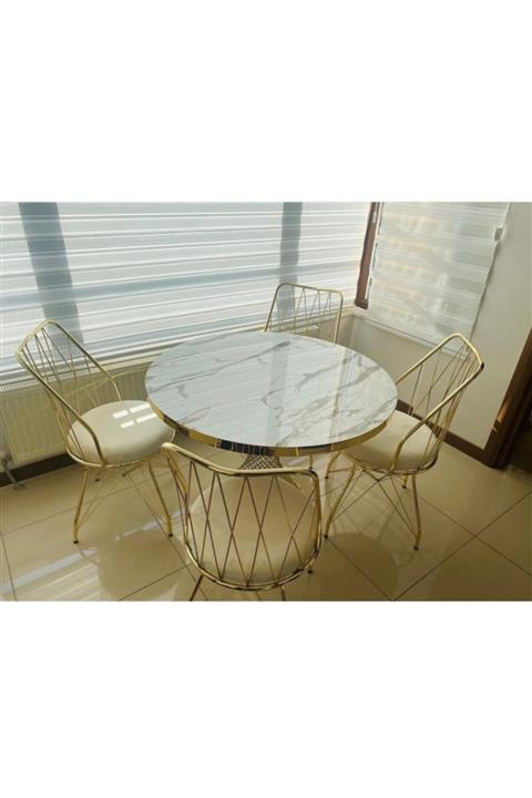 Ekgconcept Laminox Mutfak Masası 4 Adet Sandalye