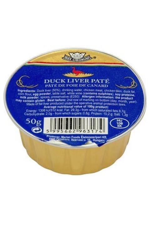 REX Ciborum Ördek Cigeri Pate 50gr