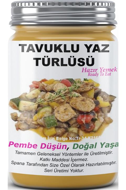 SPANA Tavuklu Yaz Türlüsü Ev Yapımı Katkısız 330gr