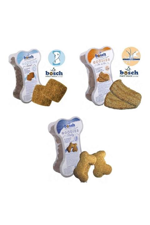 Bosch Goodies Dental + Hair & Skin + Vitality Karma Köpek Ödülü 450 Gr. X 3 Adet
