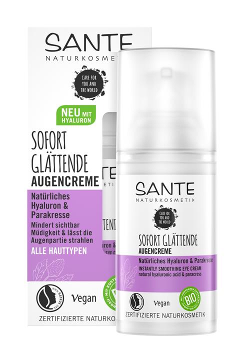 Sante Kırışıklık Önleyici Göz Bakım Kremi Diş Otu & Doğal Hyalüron-15ml