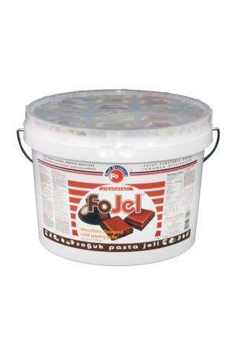 FO Çikolata Aromalı Bitkisel Dekoratif Soğuk Jel - 1 Kg