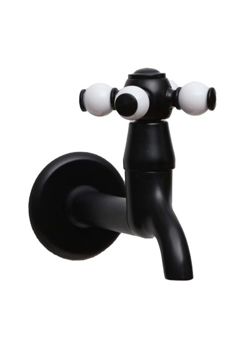 LPD Siyah Uzun Musluk Taşlı