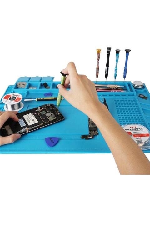 Powermaster S-160 45x30 Cm Magnetli Antistatik Tamir Pedi Tamirci Matı