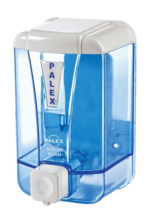 Palex Standart Köpük Sabun Dispenseri 1000 Cc Şeffaf-mavi 3432-1