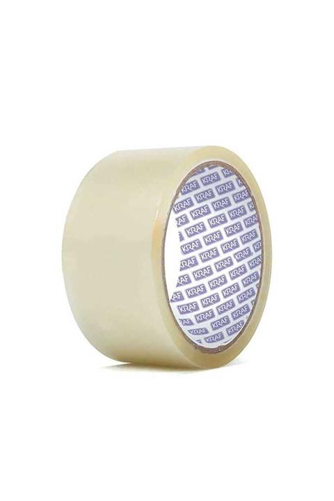 KRAF Şeffaf Koli Bandı 45 cm x 40 m