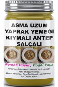 SPANA Asma Üzüm Yaprak Yemeği Kıymalı Antep Salçalı Ev Yapımı Katkısız 330gr