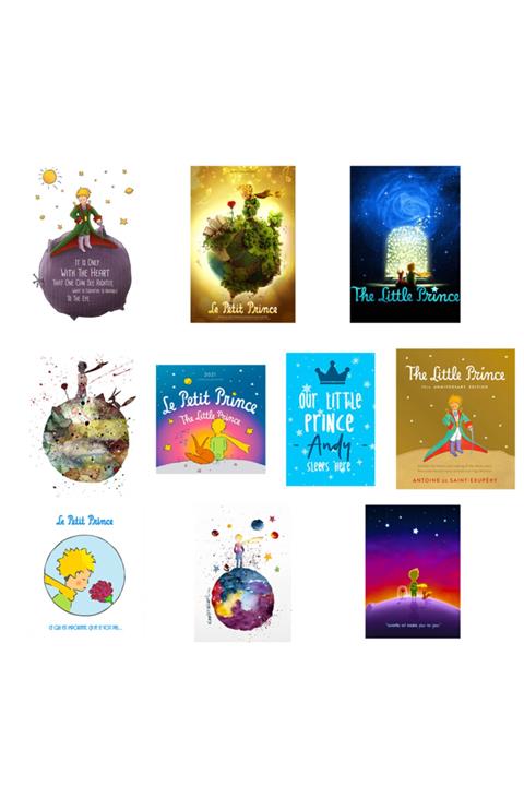 Vera Küçük Prens Buzdolabı Magneti 10'lu