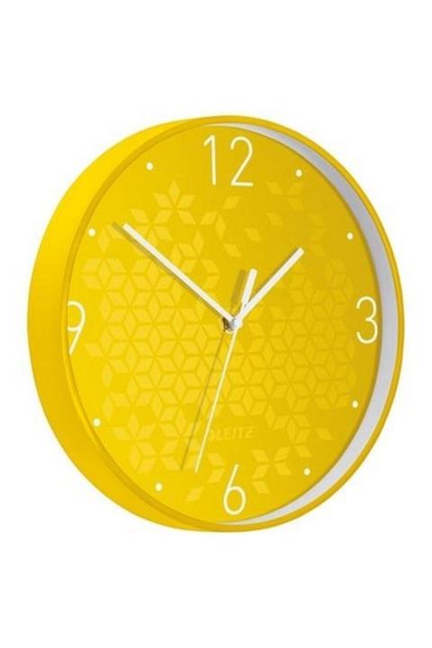 Leitz Leıtz 9015 Wow Duvar Saati Metalik Sarı