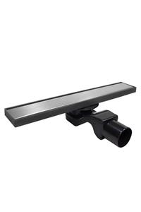 LUVA DRAINS 40 Cm Paslanmaz Ve Plastik Duş Kanal S Sifon Lineer Banyo Süzgeci